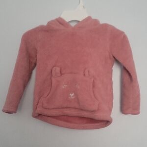 Carter's Soft Pink Bear Hoodie